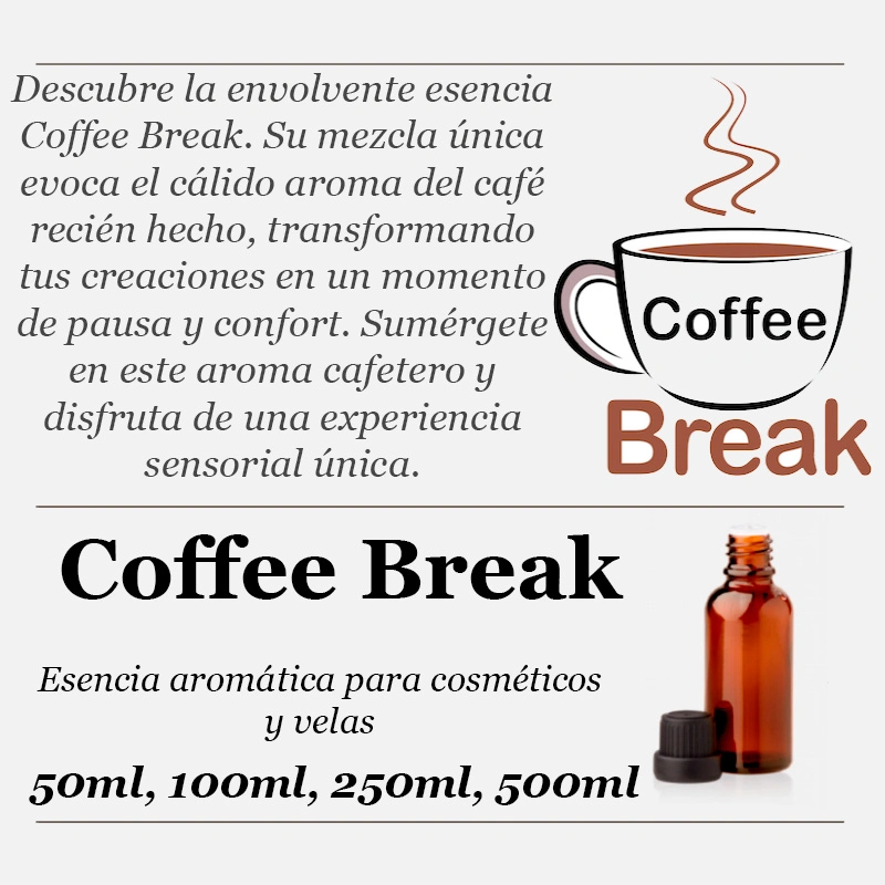 Essência aromática para coffee break