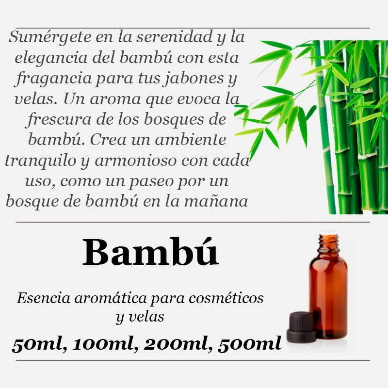 Bambu essência aromática