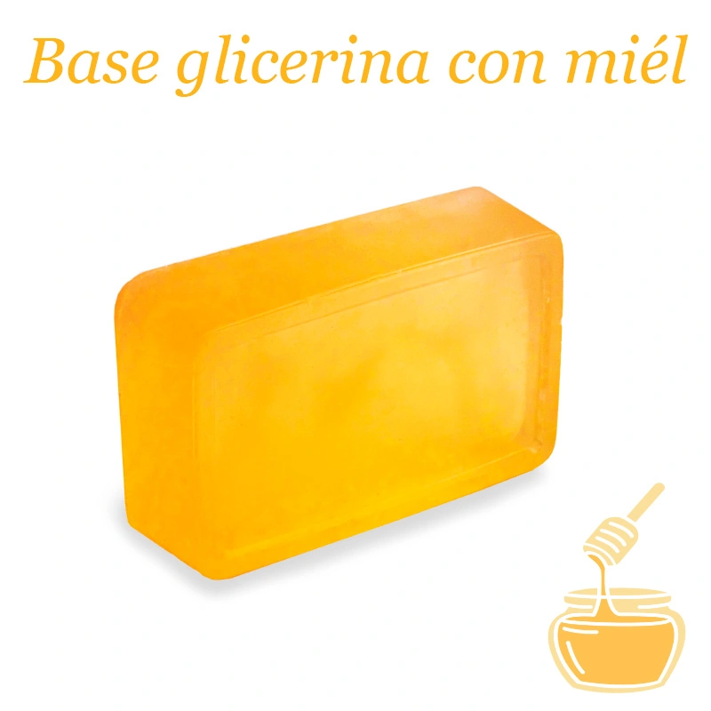 Base de sabonete amarelo com mel sem SLS