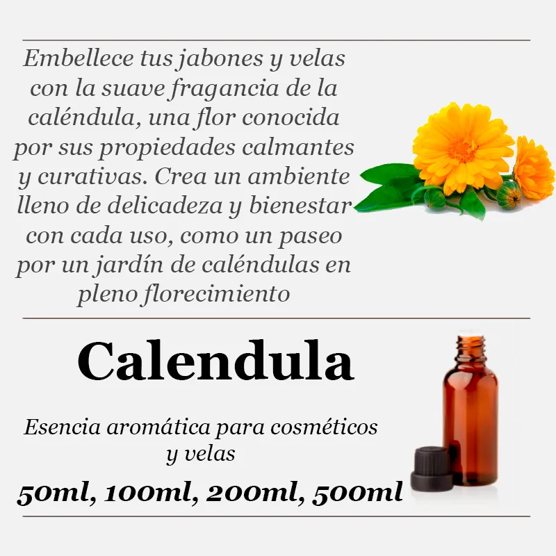 Calêndula essência aromática