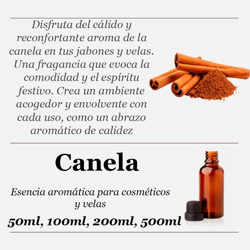 Canela essência aromática