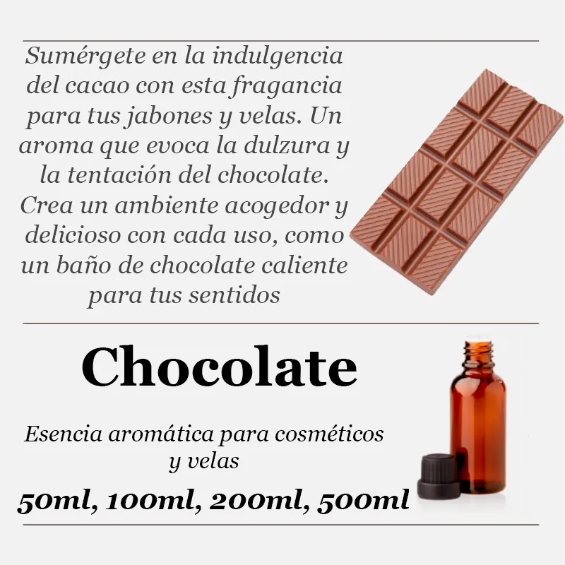 Chocolate essência aromática
