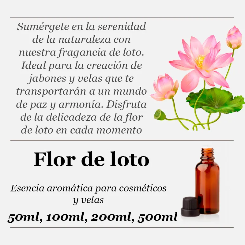 Flor de Lótus essência aromática