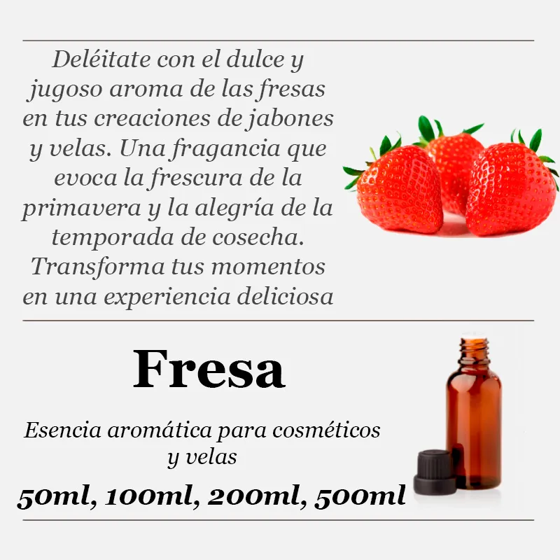 Morango essência aromática