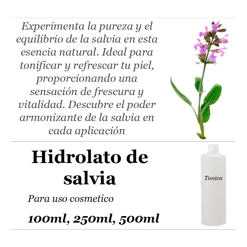 Hidrolato de Sálvia