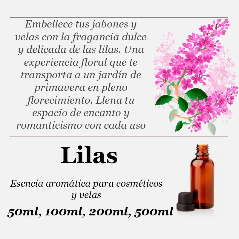 Lilás essência aromática