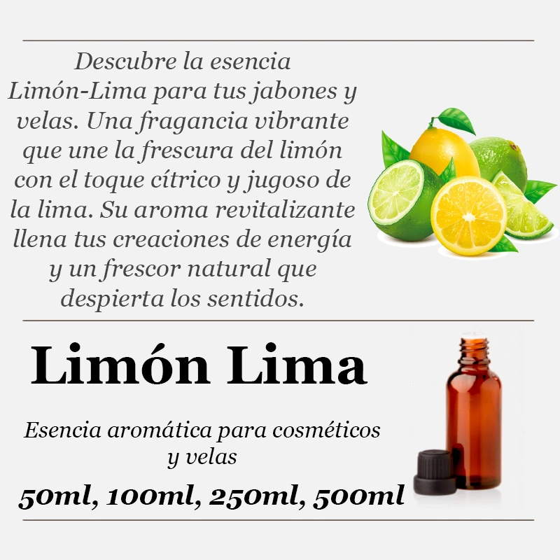 Essência Aromática de Limão e Lima