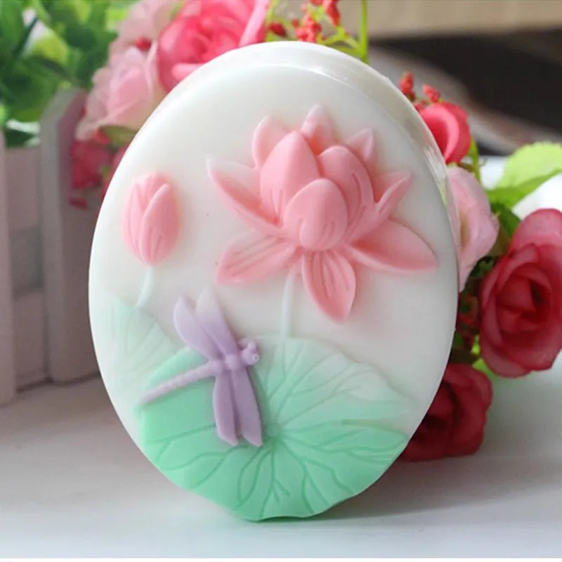 Molde Libélula com Lótus