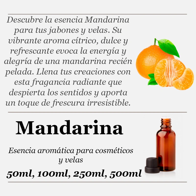 Essência aromática de tangerina
