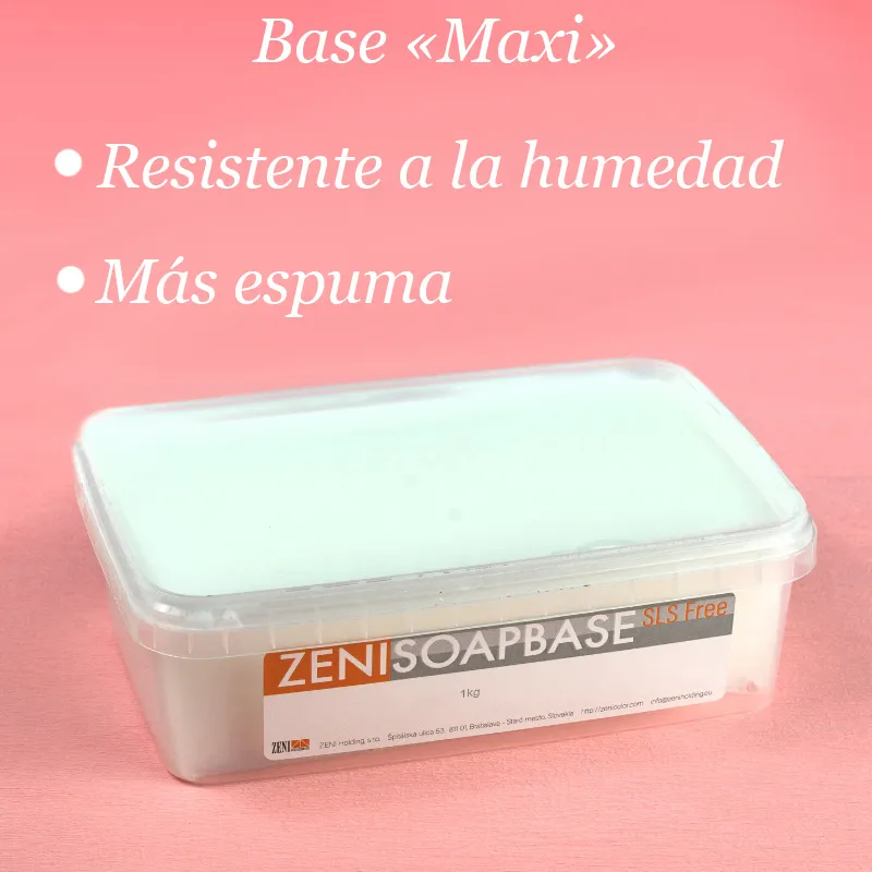 Base de sabonete branco "Maxi" 1 kg SEM SLS