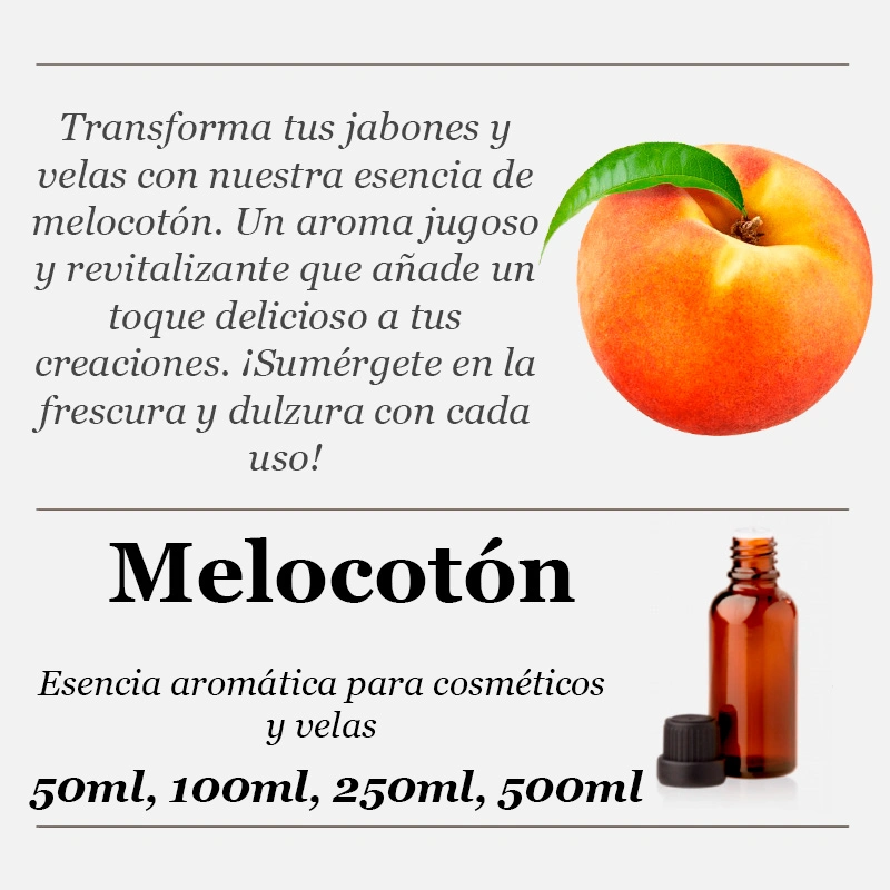 Pêssego essência aromática