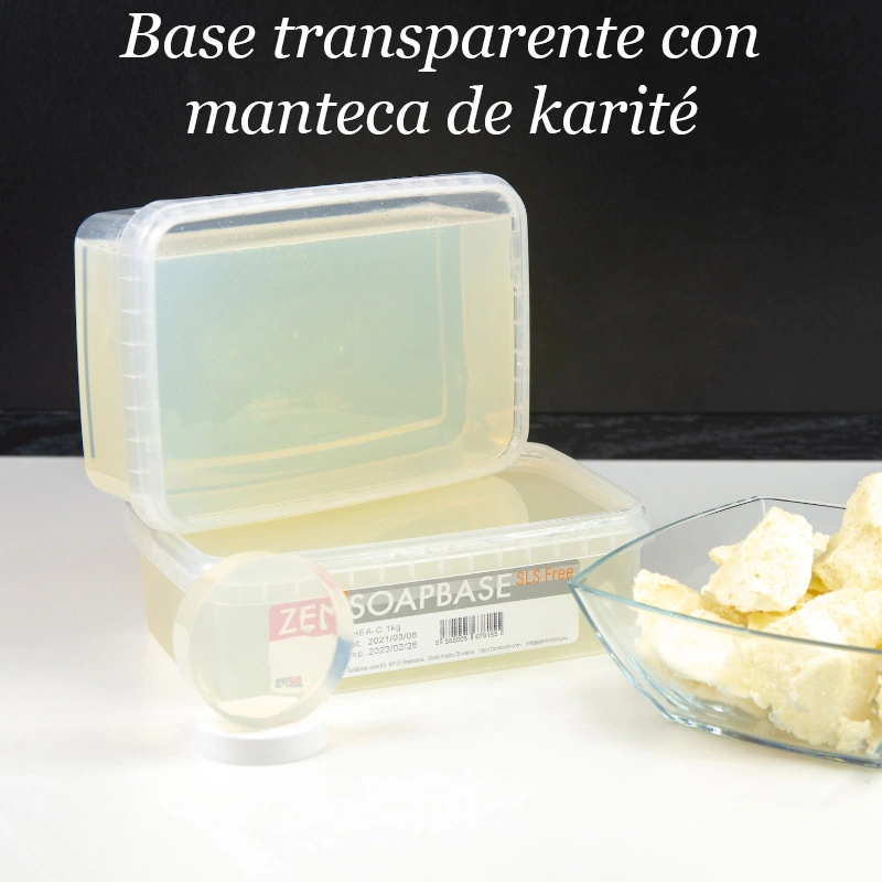 Base manteiga karité transparente 1 kg SEM SLS