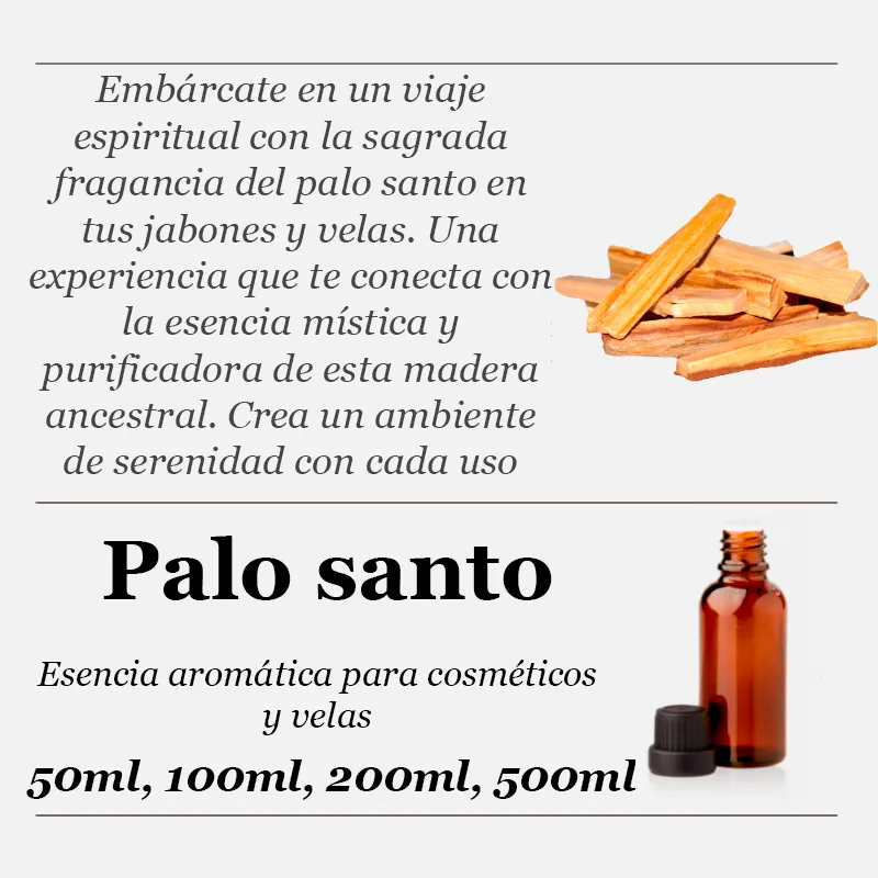 Palo Santo essência aromática