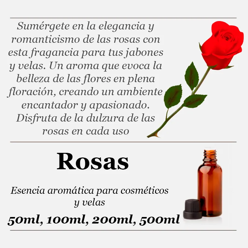 Rosas essência aromática