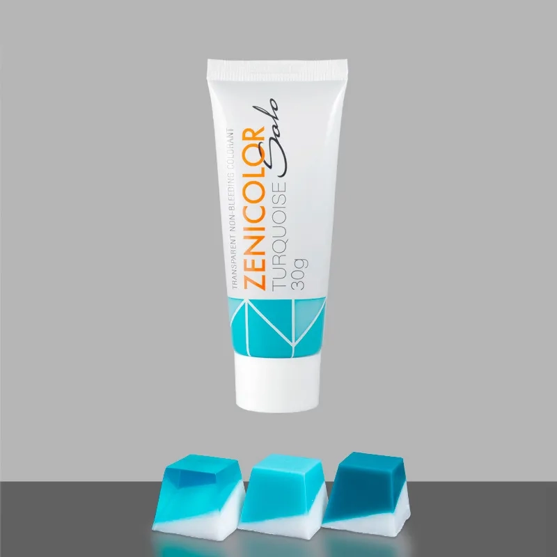 Corante Turquesa que não Migra