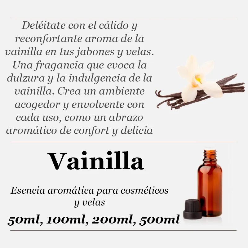Baunilha essência aromática